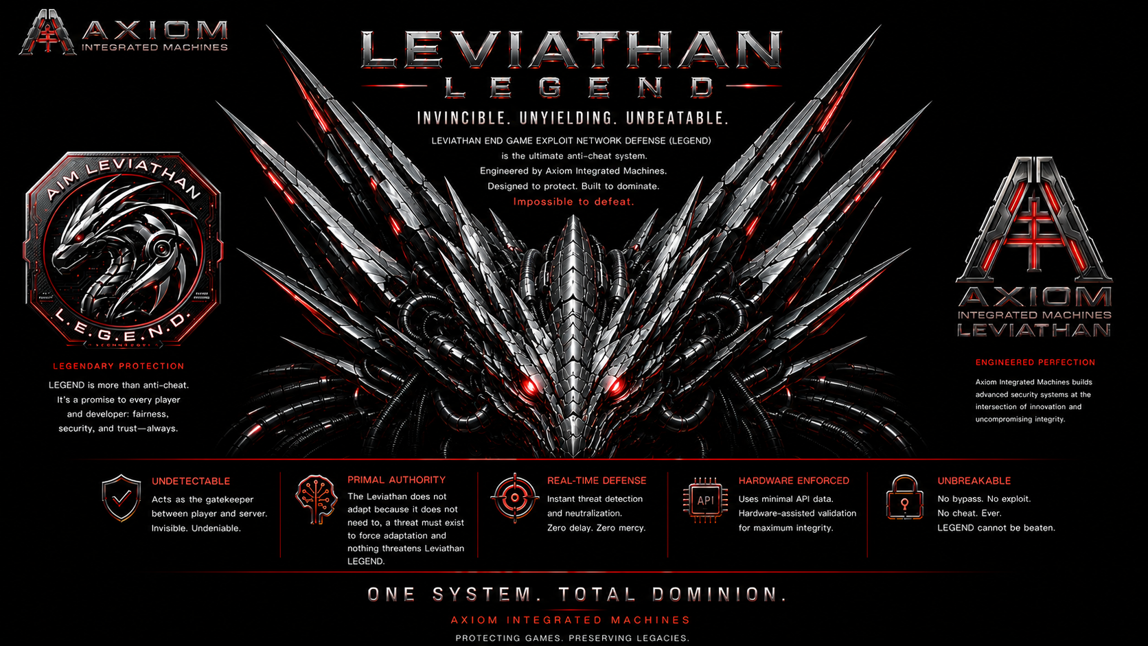 Leviathan Legend Cybernetic Dragon